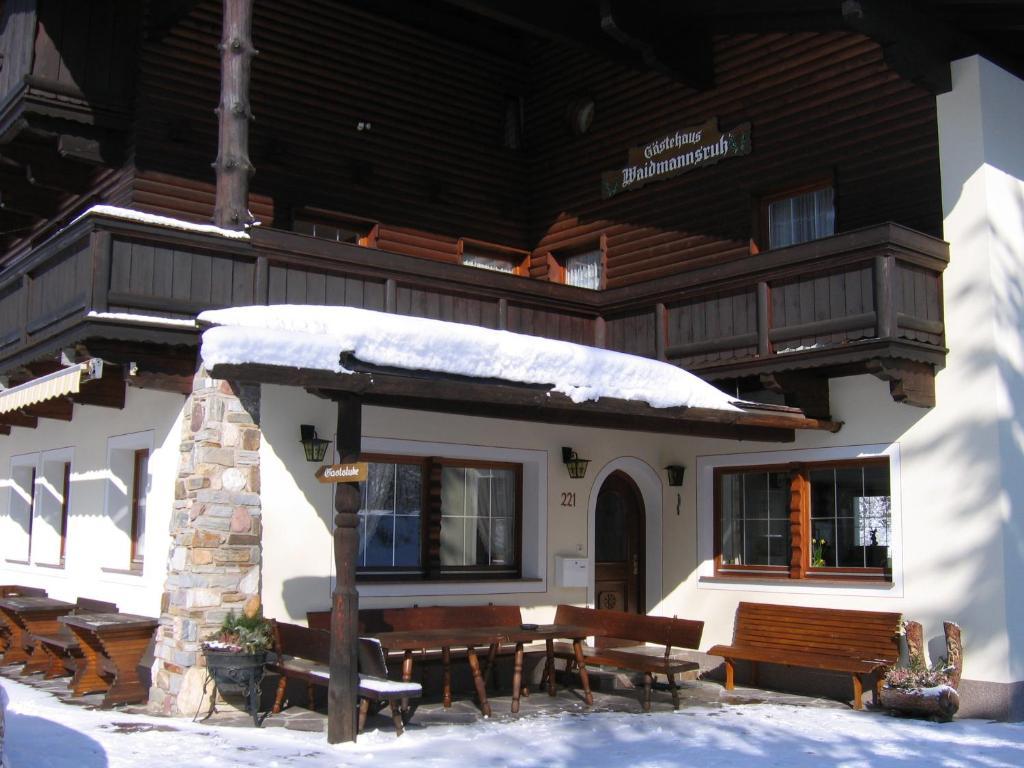Pension Waidmannsruh Oberau Exterior foto